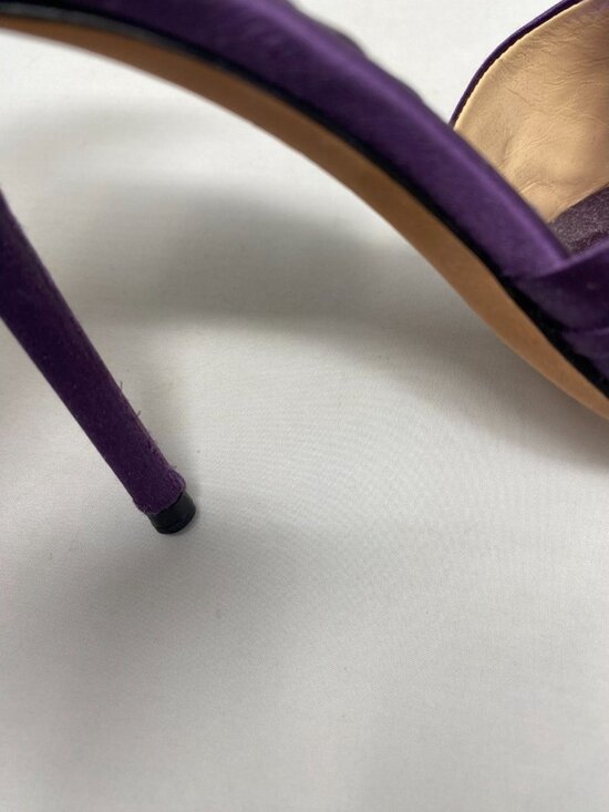 Agent Provocateur Elice Plum Mules 37 - Picture 8 of 8